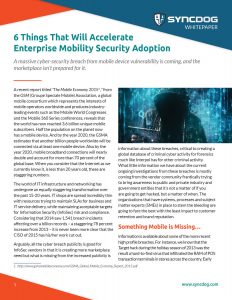 6 Things to Drive Enterprise Mobility Adoption and IoT