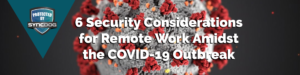 COVID-19 SyncDog Mobile Security Blog Banner